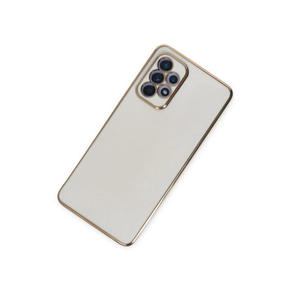 Galaxy A52 Kılıf Volet Silikon - Beyaz