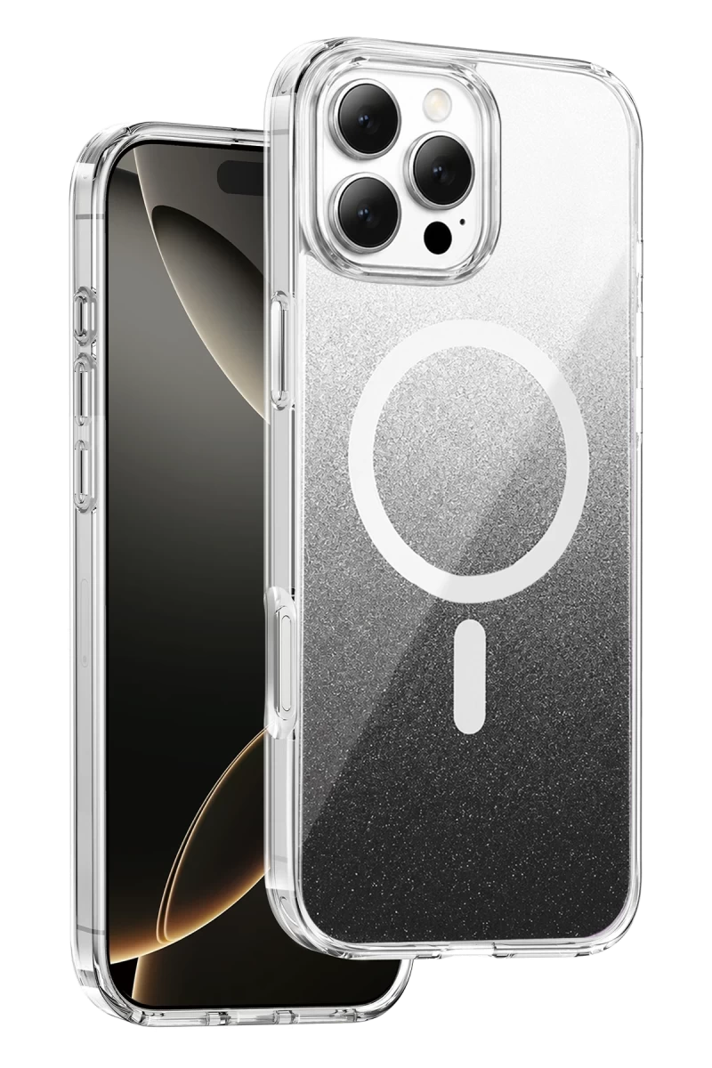 Onegif iPhone 16 Pro Max Sora Simli Magsafe Kapak - Siyah