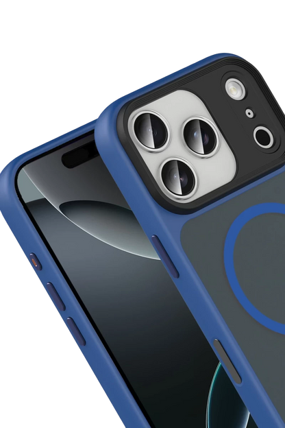 iPhone 17 Pro Max Megane Magsafe Kapak - Lacivert