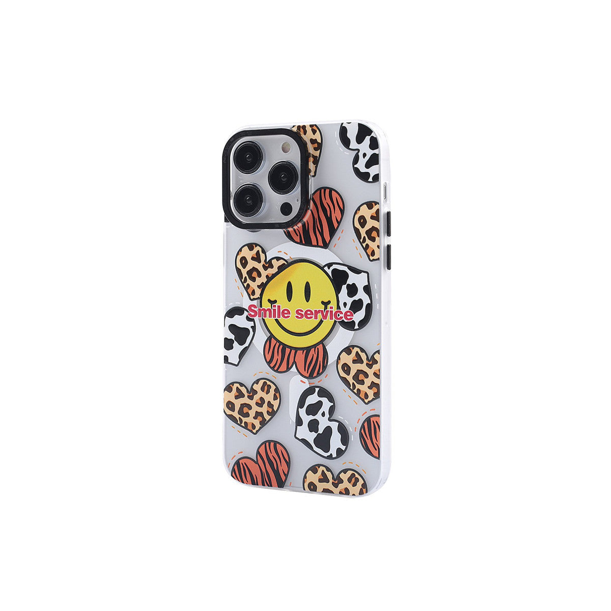 iPhone 13 Pro Max Kılıf Apollo Magneticsafe Desenli Kapak - Apollo Şeffaf - 2