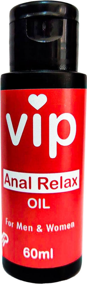 Vip Analrelax Oil Kadınlar ve Ap.erkekler Için Analrahatlatıcı Kasgevşetici Kaydırıcıyağ 60 ml