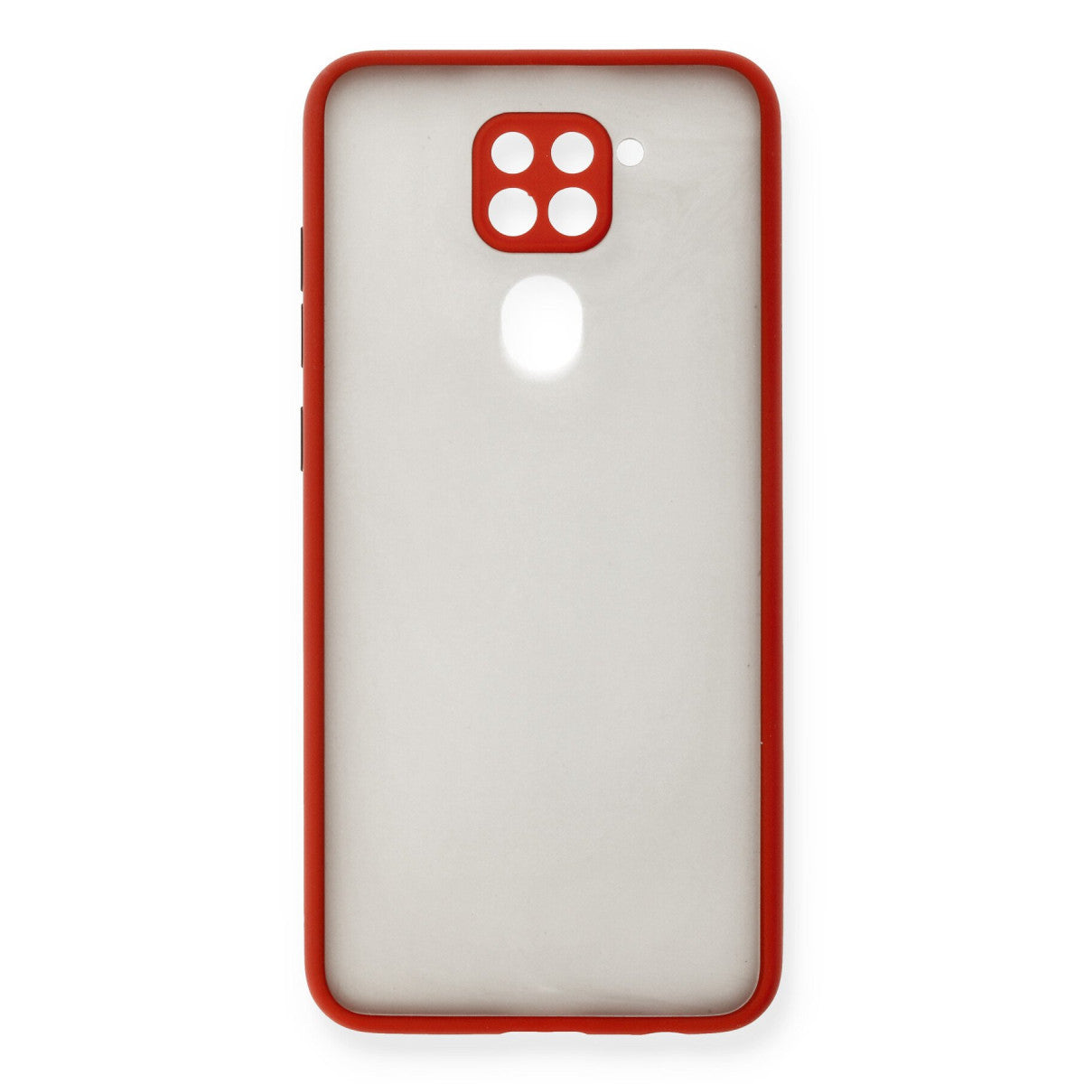 Redmi Note 9 Kılıf Montreal Silikon Kapak - Kırmızı
