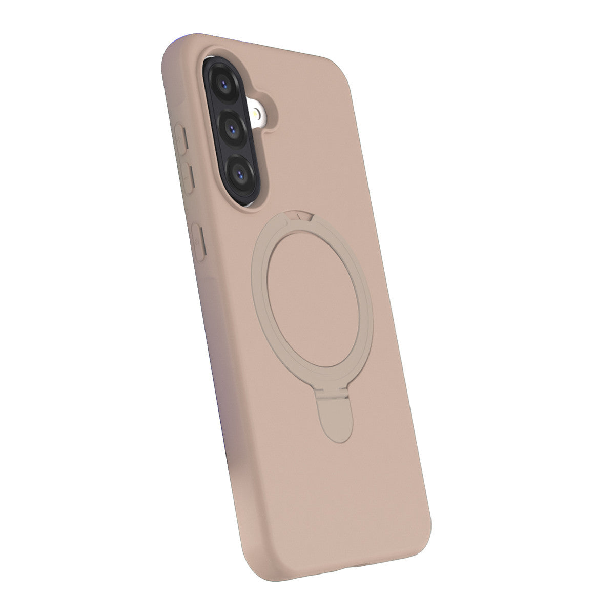 Galaxy A17 5G Regal Magsafe Standlı Kapak - Çöl Titanyum