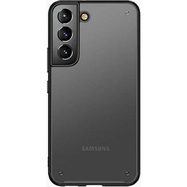Case 4U S22 Plus Uyumlu Kılıf Ultra Darbe Koruyucu Arkası Buzlu Silikon Volks Arka Kapak