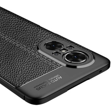 Huawei Nova 9 SE Uyumlu Deri Görünümlü Yüksek Kalite Kılıf