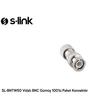 Bakır Vidalı BNC Kablo, 100'lü Paket, Yüksek Kalite