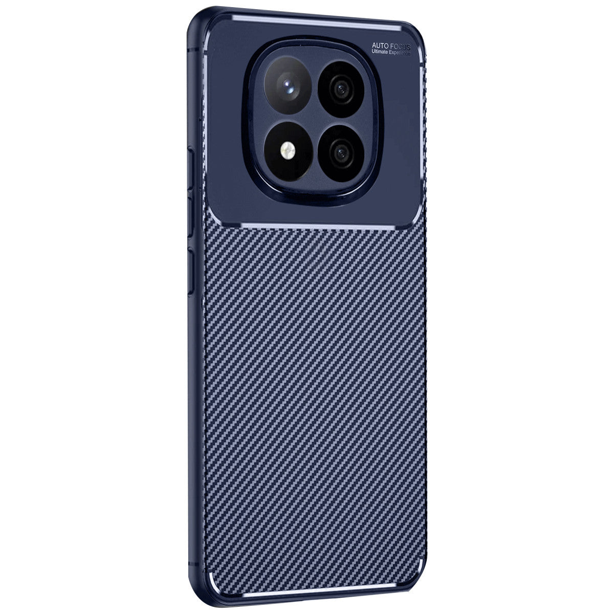 Redmi Note 14 Pro 4G Kılıf Auto Focus Karbon Kapak - Lacivert