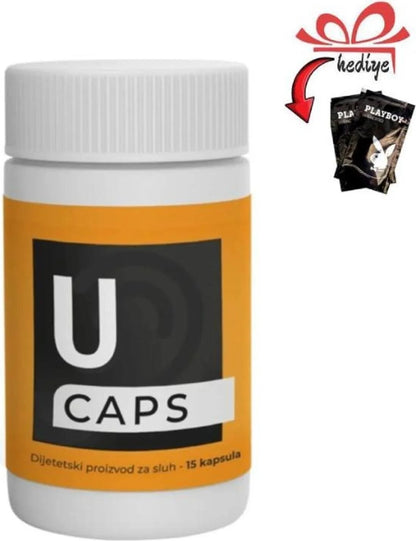 U Caps Erkeklere Özel 15li + Kayganlaştırıcı Jelle