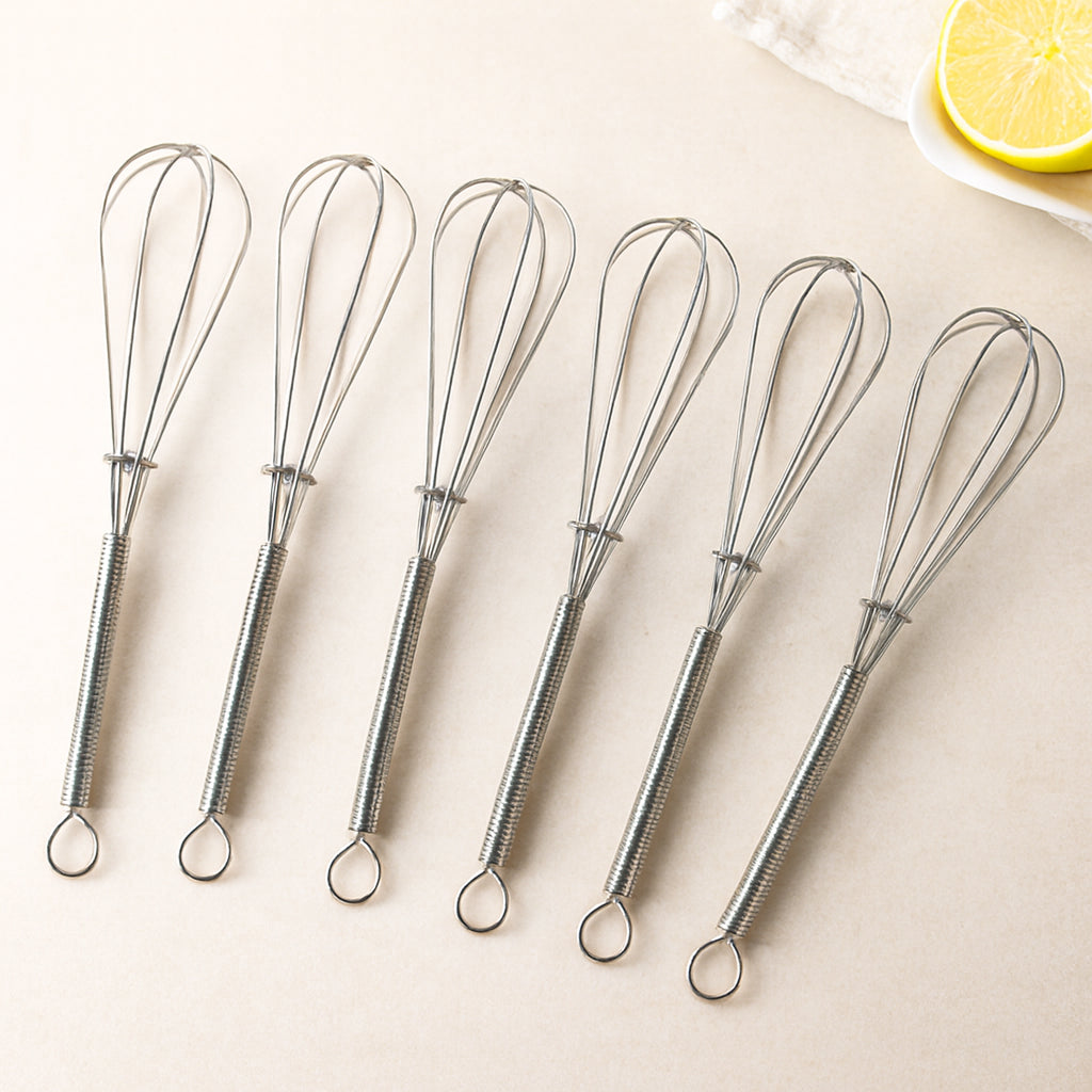 Metal Mini Çırpıcı 6lı - 13 cm