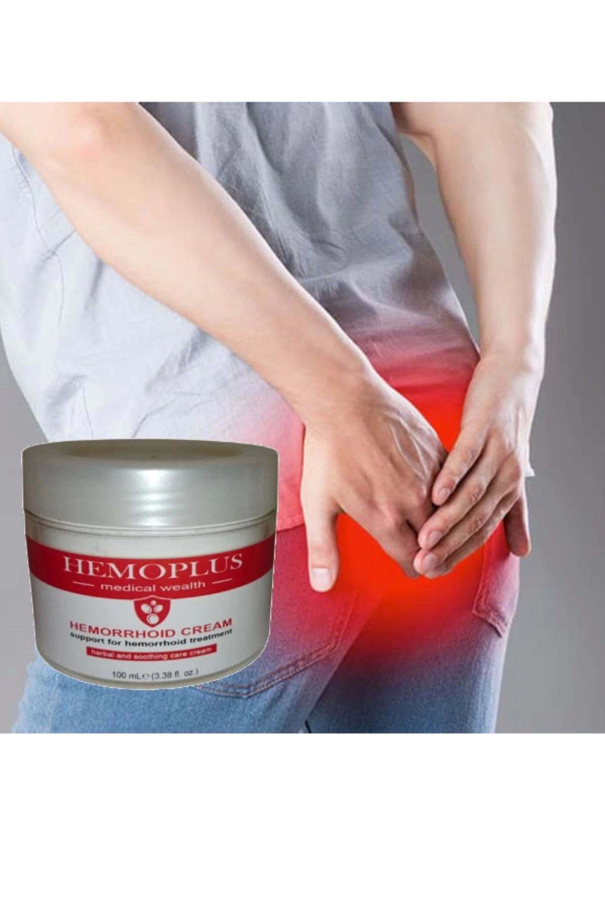 Hemoplus Rahatlatıcı Masaj Bakım Kremi 100 ml 2 Adet