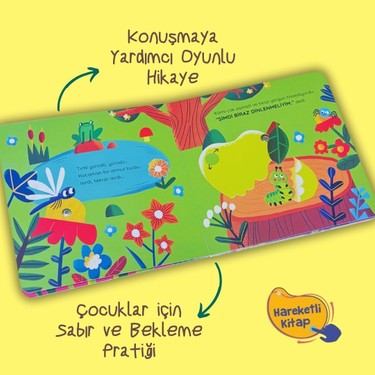 Kelebek Olmaya Hazırım! - Oyunlu Eğlenceli Kitap