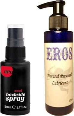 Etkili Kadınlara Erkeklere Özel Sprey 50 ml + Eros 125ML Lubricant Gel