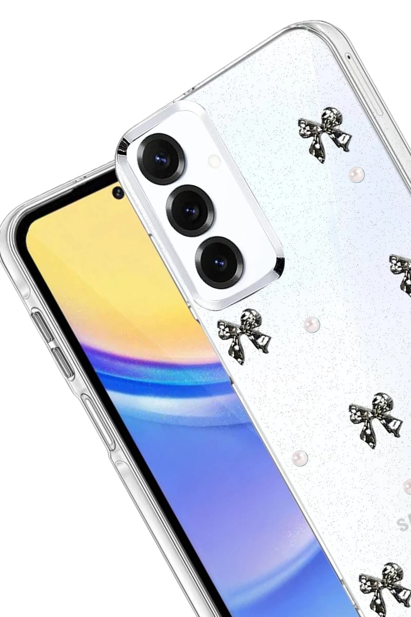 Galaxy A24 4G Fiyonk Desenli Kapak - Desen 8