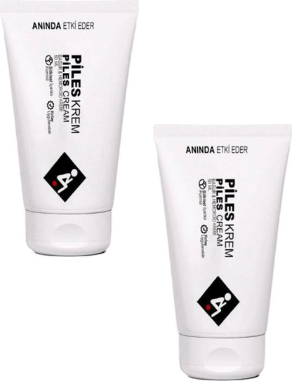 Piles Hemeroıdınız ve Bağsurunuz Için Yeni Formüllü Çözümünüzkremi 50 ml x 2 Adet