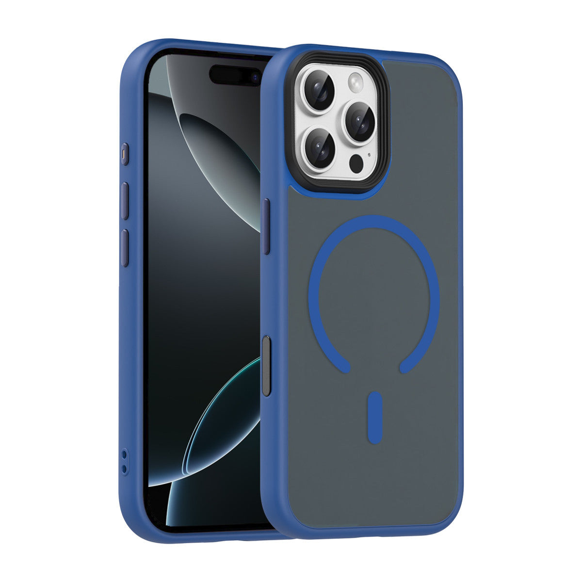 iPhone 16 Pro Max Megane Magsafe Kapak - Lacivert