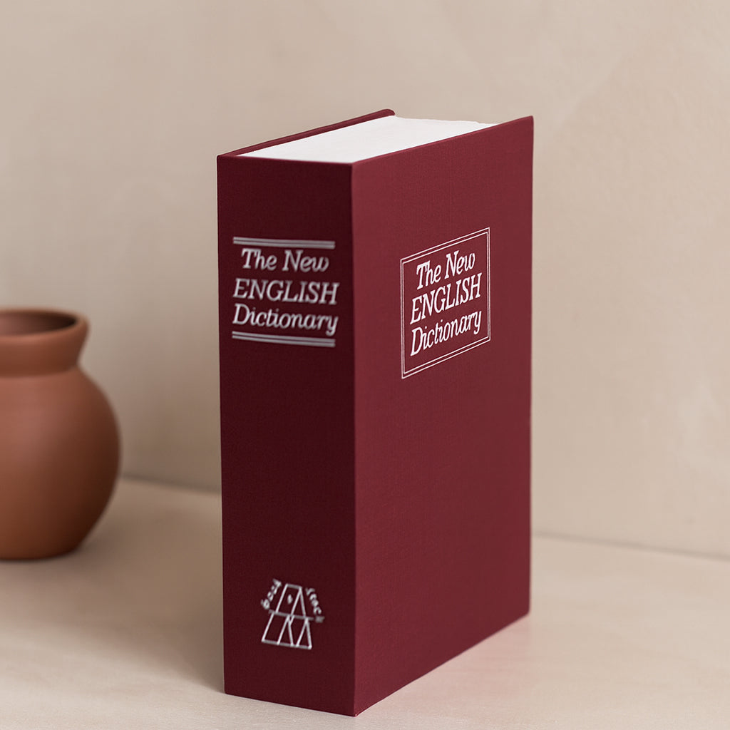 Kitap Modeli Kilitli Kasa 240x155x55 mm