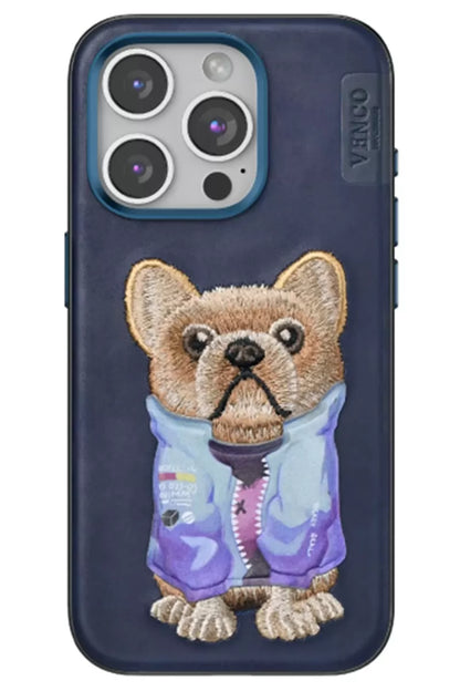 iPhone 15 Pro Max Cute Desenli Kapak - Lacivert