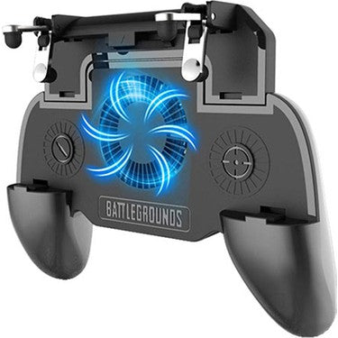 Telefon Uyumlu Tetikli Fanlı Siyah Joystickli Oyun Kontrol