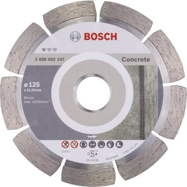 125 mm Beton İçin Elmas Kesme Diski ile Yüksek Verim