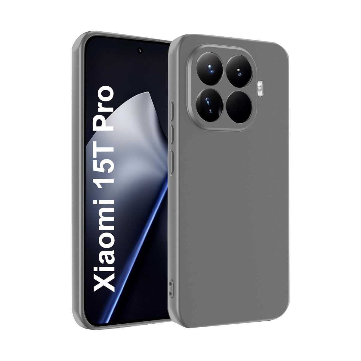 Mi 15T Pro First Silikon - Gri