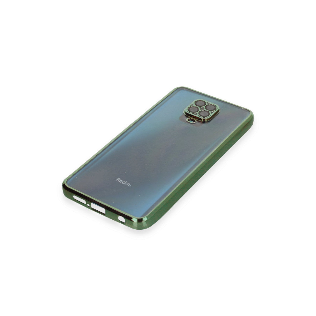 Redmi Note 9 Pro Kılıf Razer Lensli Silikon - Yeşil