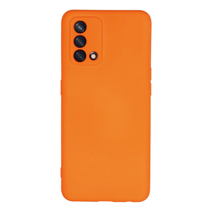 A74 4G Kılıf Nano içi Kadife Silikon - Turuncu
