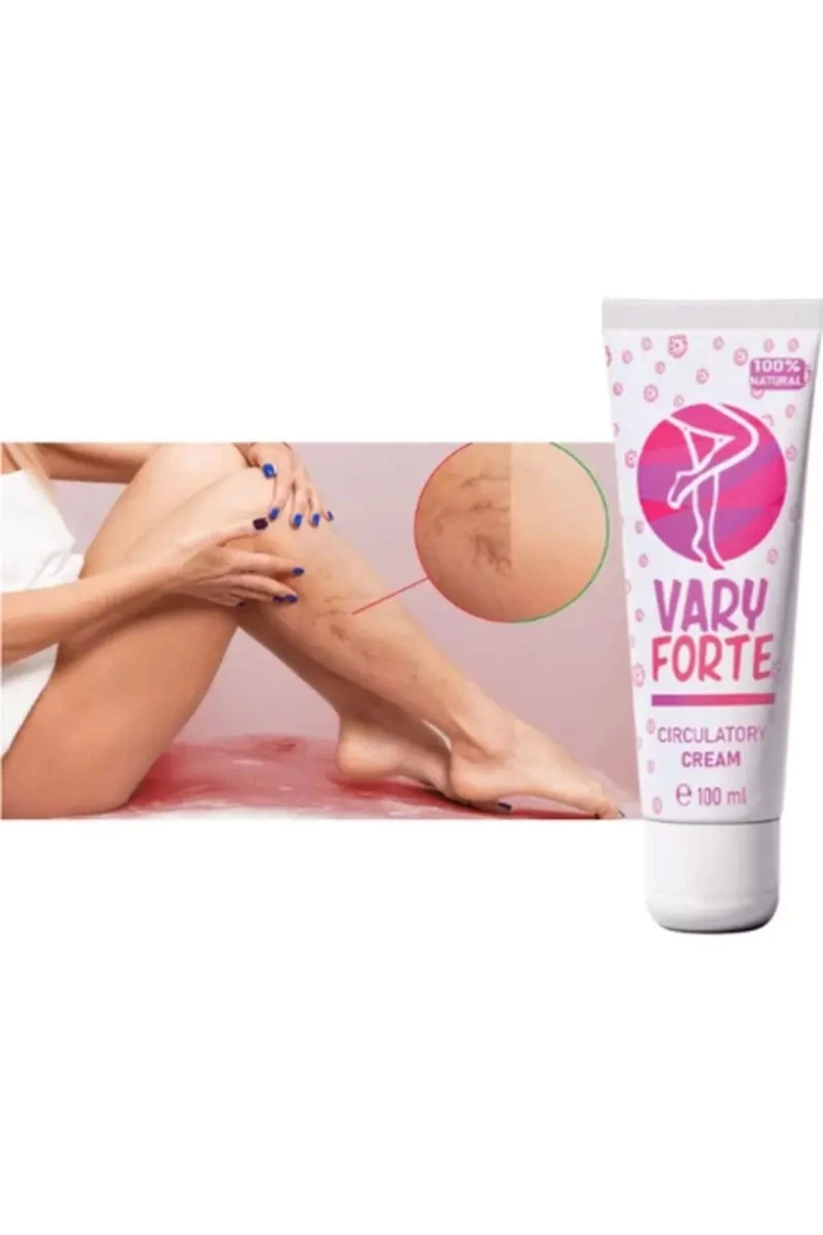 Vary Forte Tüp Yoğun Varislerinize Güçlü Etkide Krem 100 ml