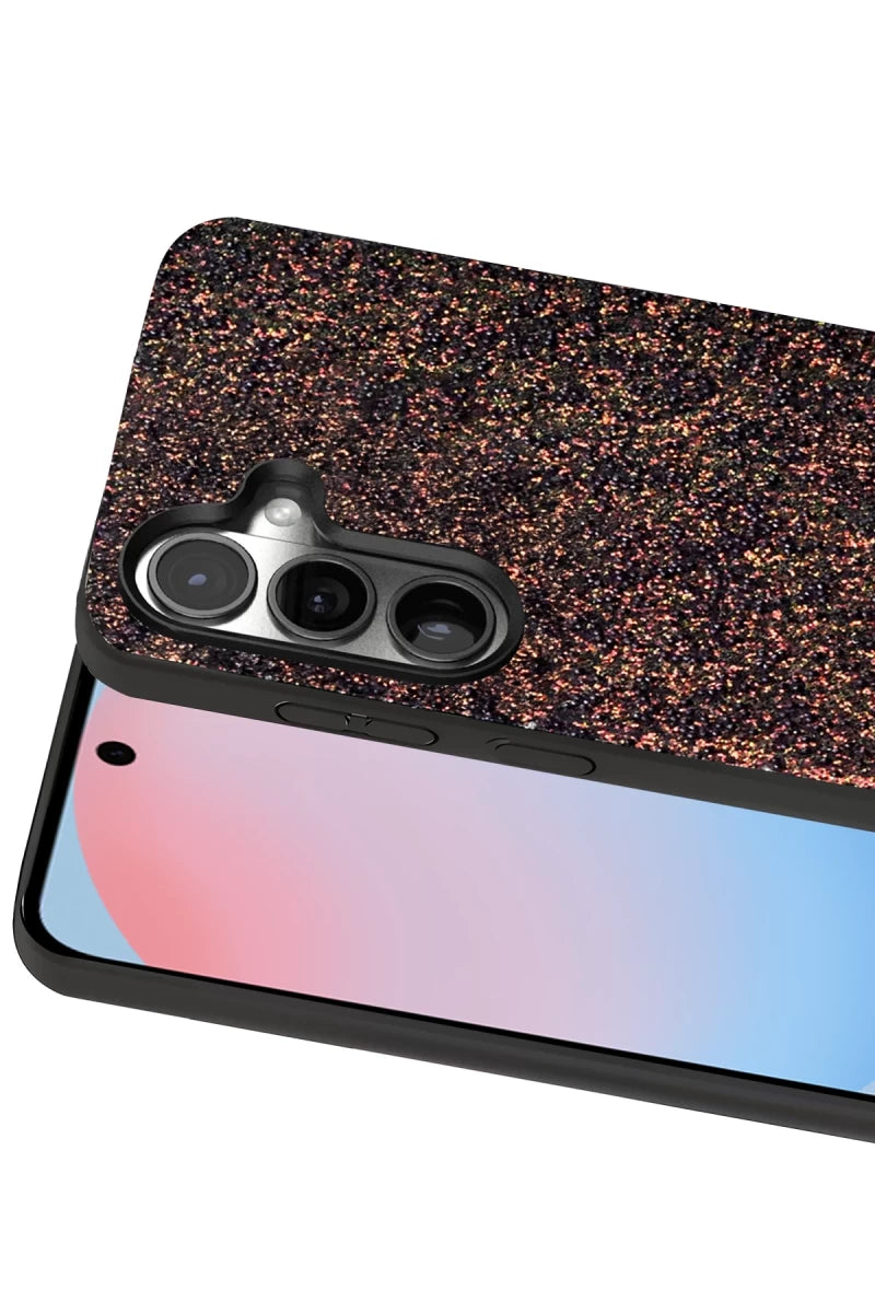 Onegif Galaxy S24 Plus Bright Simli Kapak - Derin Mor