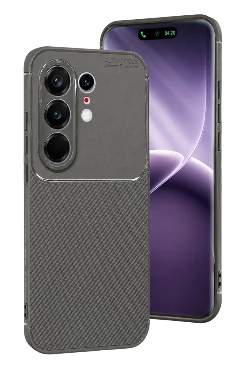 Camon 50 Pro 5G Auto Focus Karbon Kapak - Gri