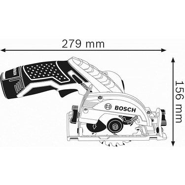 Bosch GKS 12V-26 Akülü Daire Testere Solo (Akü ve Şarj Cihazı Dahil Değildir)