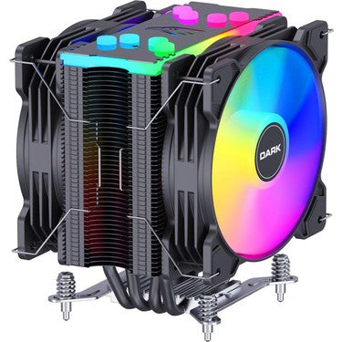 Dark Freezer X129 Intel & AMD Uyumlu, 2x ARGB LED Fanlı Kule Tipi İşlemci Soğutucu (DKCCX129