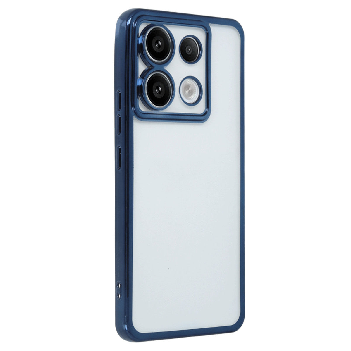 Redmi Note 13 Pro 4G Kılıf Razer Lensli Silikon - Lacivert