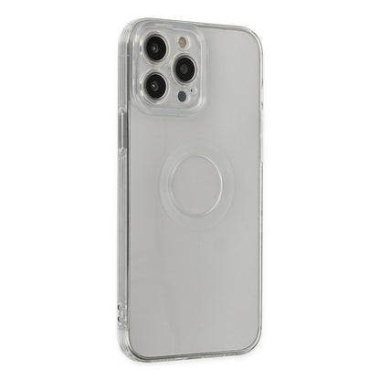iPhone 14 Pro Max Kılıf Santa Lens Silikon - Şeffaf