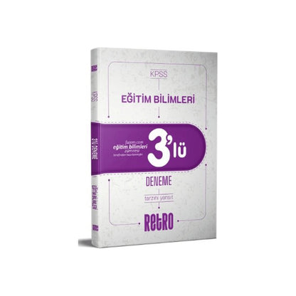 KPSS Eğitim Bilimleri: Tamamı Çözümlü 3'lü Set