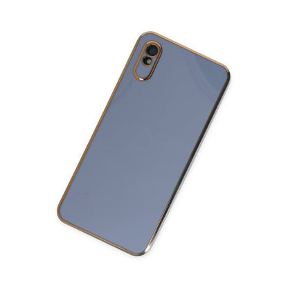Redmi 9A Kılıf Volet Silikon - Mavi