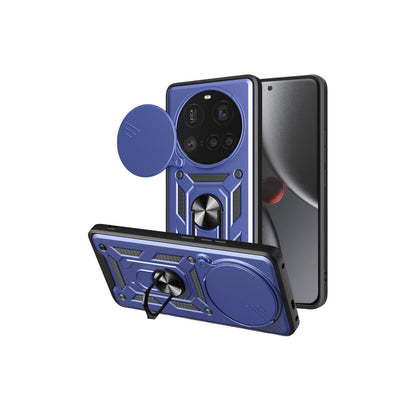 Mi 15 Ultra Kılıf Pars Lens Yüzüklü Silikon - Lacivert