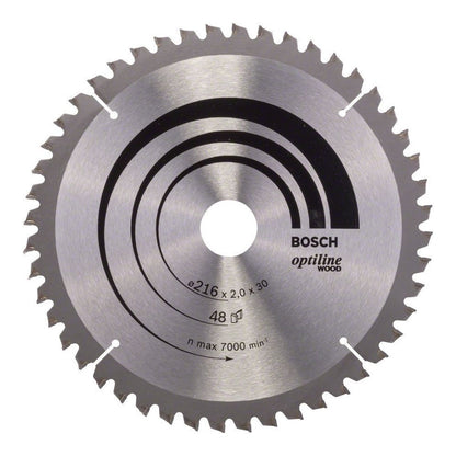 216 x 2 x 30 mm 48 Diş Daire Testere Bıçağı ile Yüksek Kesim