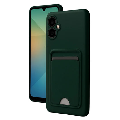 Galaxy A07 4G Kelvin Kartvizitli Silikon - Koyu Yeşil