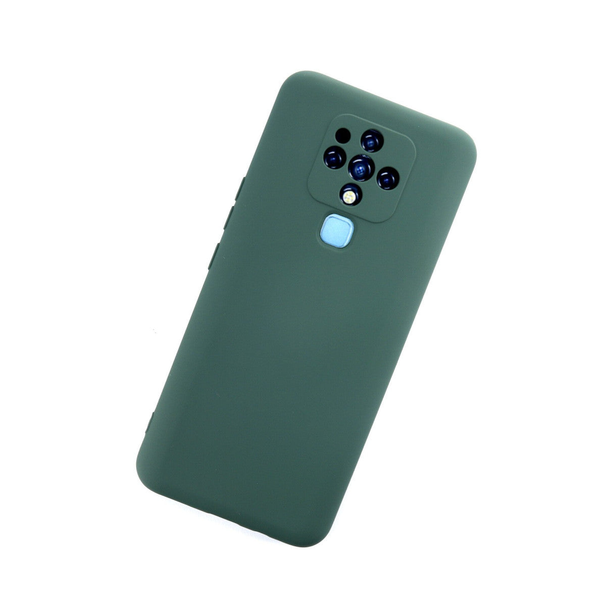 Camon 16 Kılıf Nano içi Kadife Silikon - Koyu Yeşil
