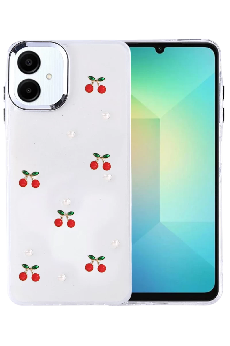 Galaxy A07 4G Fiyonk Desenli Kapak - Desen 9