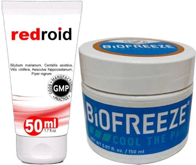 Redroid Bakım Kremi 50 ml +Biofreeze Cream 150 ml Etki