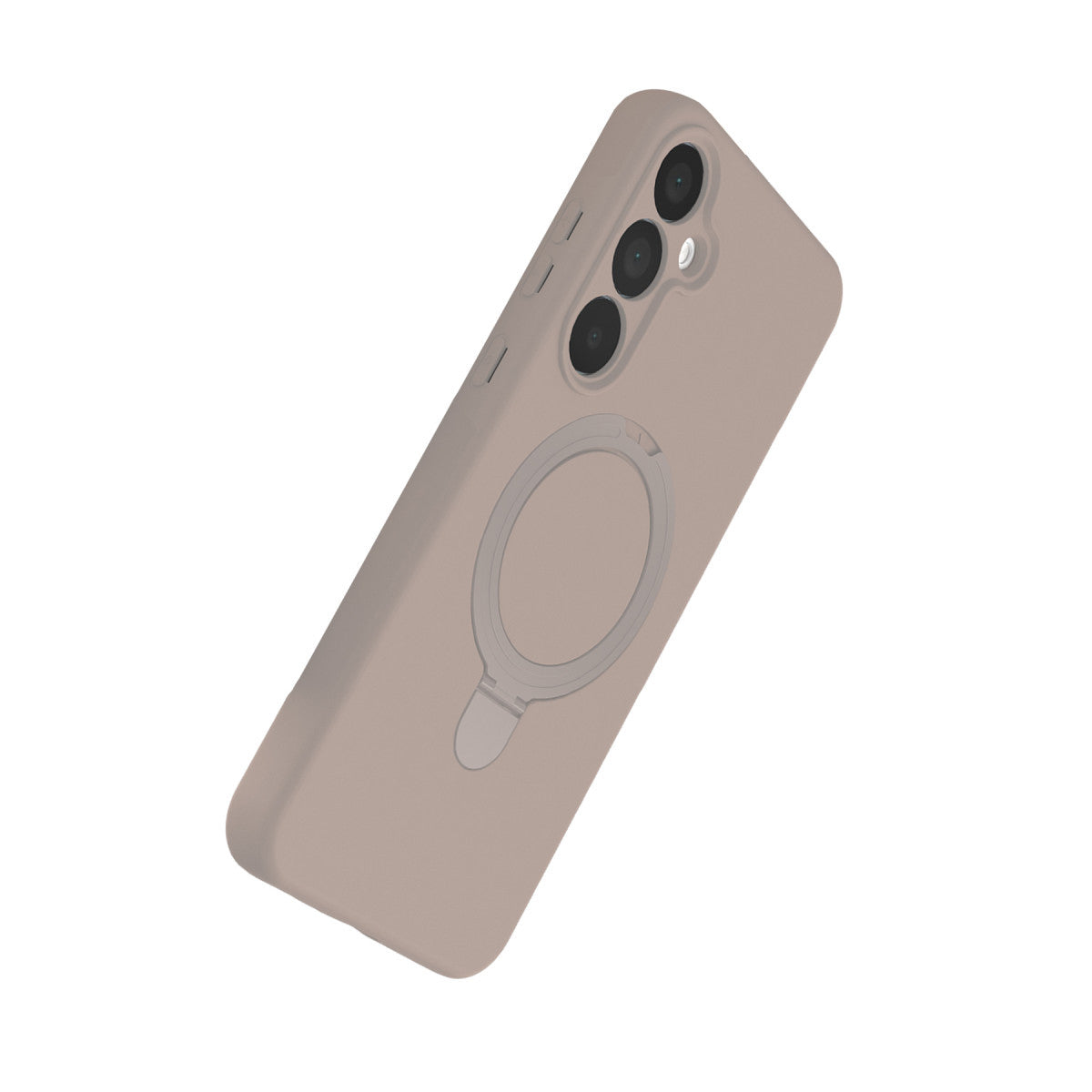 Galaxy A15 4G Regal Magsafe Standlı Kapak - Çöl Titanyum
