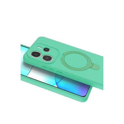 Redmi Note 14 4G Regal Magsafe Standlı Kapak - Yeşil