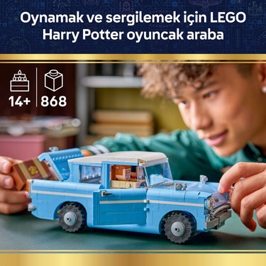 LEGO® Harry Potter? Sihirli Uçan Ford Anglia? 76470 - 14 Yaş ve Üzeri Çocuklar için Yaratıcı