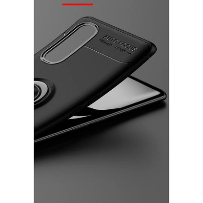Find X2 Kılıf Range Yüzüklü Silikon - Mavi