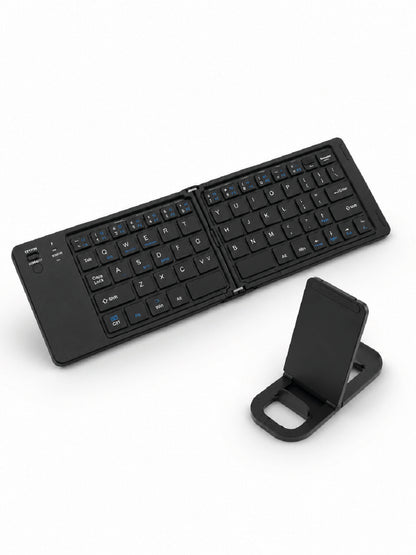 Katlanır Bluetooth Klavye Telefon Tablet Laptop Uyumlu Kablosuz Klavye