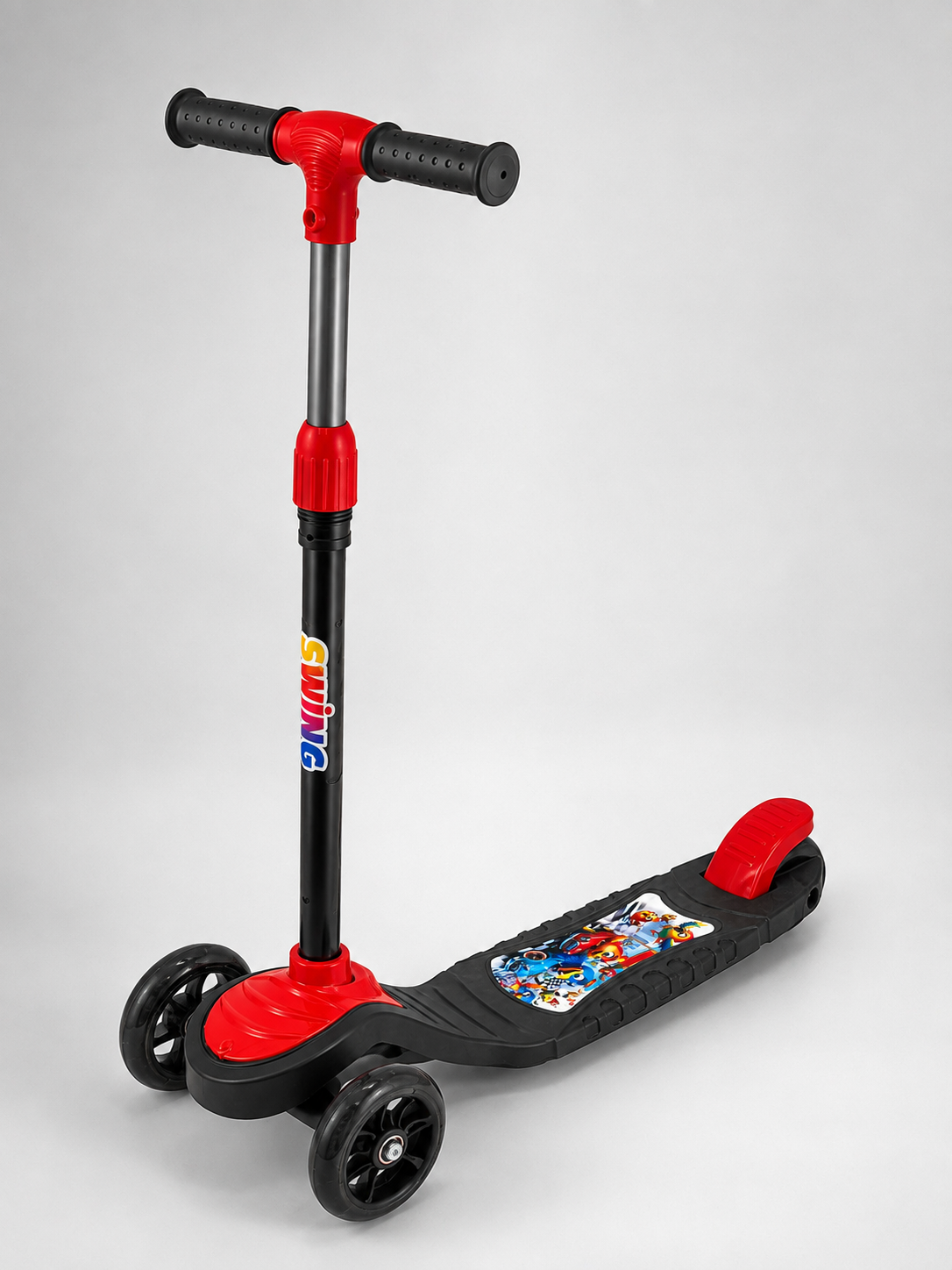 Çocuklar İçin 3 Tekerlekli Scooter Ayarlanabilir Gidonlu Eğlenceli Sürüş Aracı