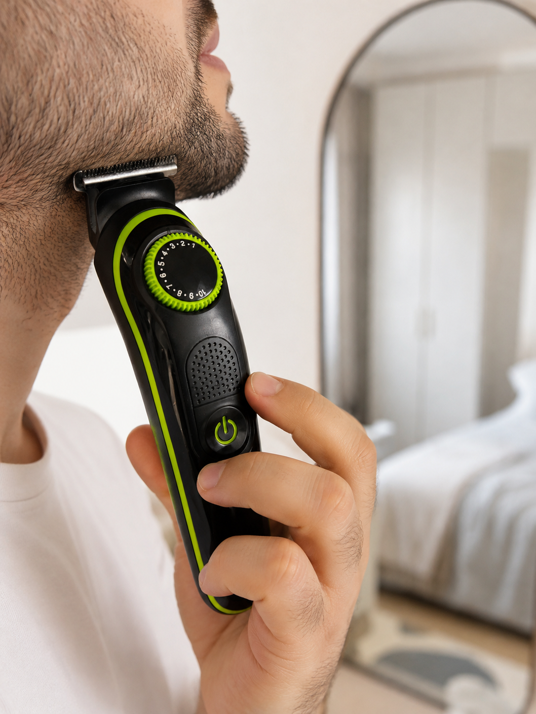 Erkek Bakım Seti 5'i 1 Arada 0-10 mm Ayarlanabilir Çok Fonksiyonlu Tıraş Makinesi