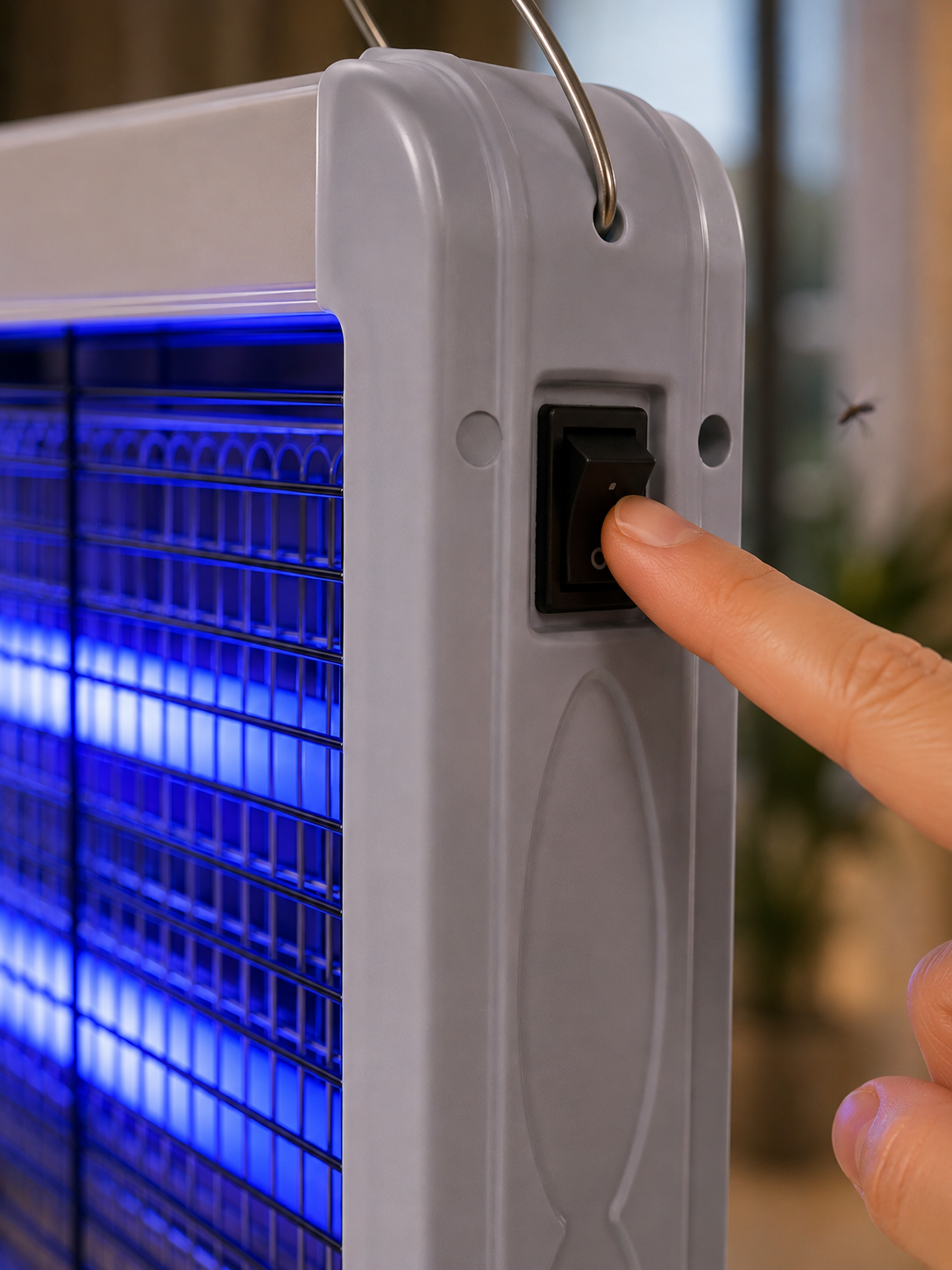 12W UV Böcek Öldürücü Lamba Elektrikli Sinek Sivrisinek Öldürücü Asılabilir