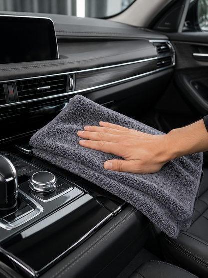 Oto Kurulama Bezi Yüksek Emici Mikrofiber Tank Bezi Araç Boya Cam ve Jant Temizliği
